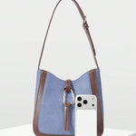 ANNEAU — Metal Ring Shoulder Hobo Bag