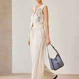 ANNEAU — Metal Ring Shoulder Hobo Bag