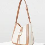 ANNEAU — Metal Ring Shoulder Hobo Bag