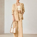 ANNEAU — Metal Ring Shoulder Hobo Bag
