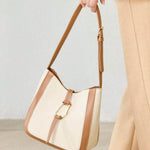 ANNEAU — Metal Ring Shoulder Hobo Bag