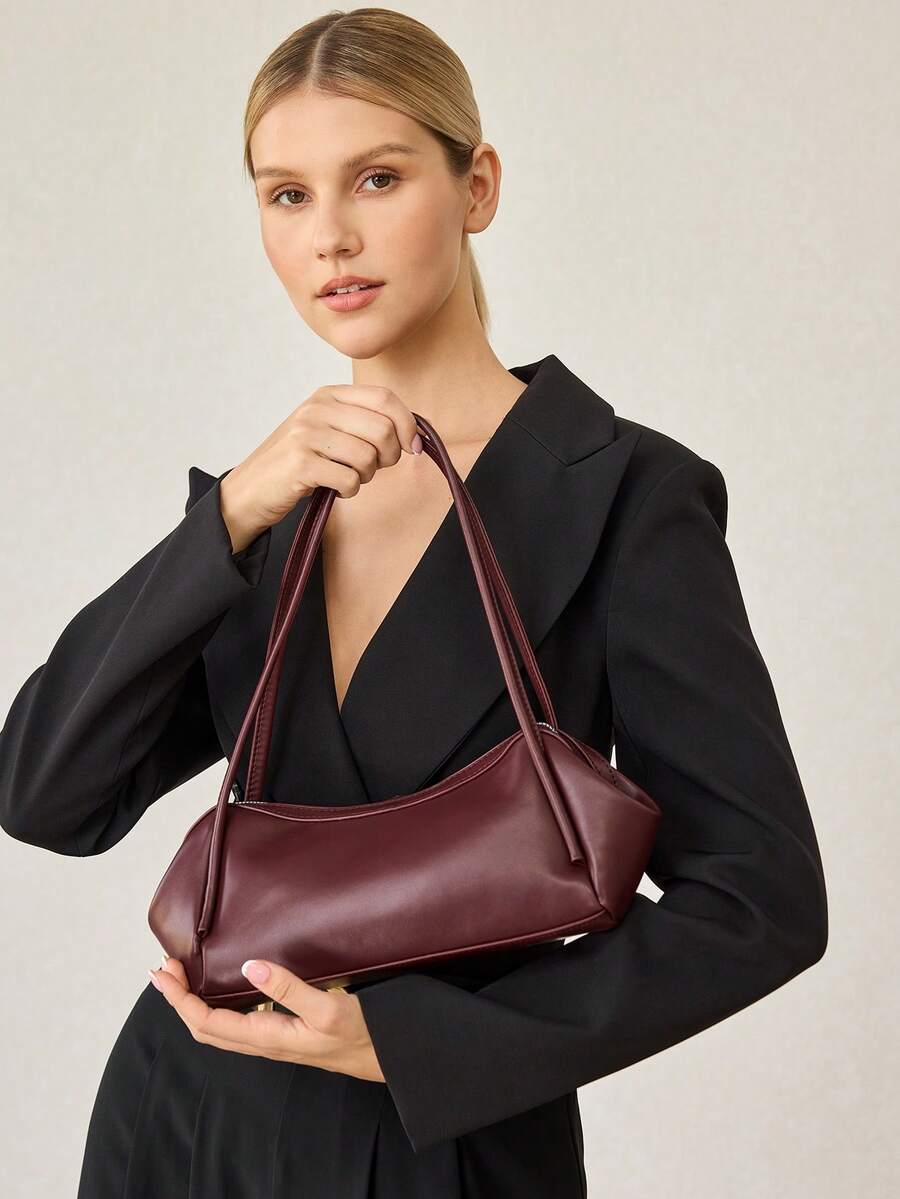 GALBE — Pleated Shoulder Bag