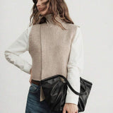 VOLANT — Ruffle Shoulder Tote Bag