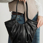 VOLANT — Ruffle Shoulder Tote Bag