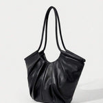 VOLANT — Ruffle Shoulder Tote Bag