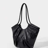 VOLANT — Ruffle Shoulder Tote Bag
