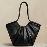 VOLANT — Ruffle Shoulder Tote Bag