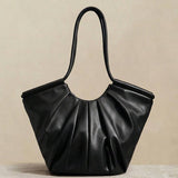 VOLANT — Ruffle Shoulder Tote Bag
