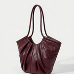 VOLANT — Ruffle Shoulder Tote Bag