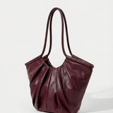 VOLANT — Ruffle Shoulder Tote Bag