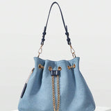 INDIGO — Chain Detail Bucket Bag