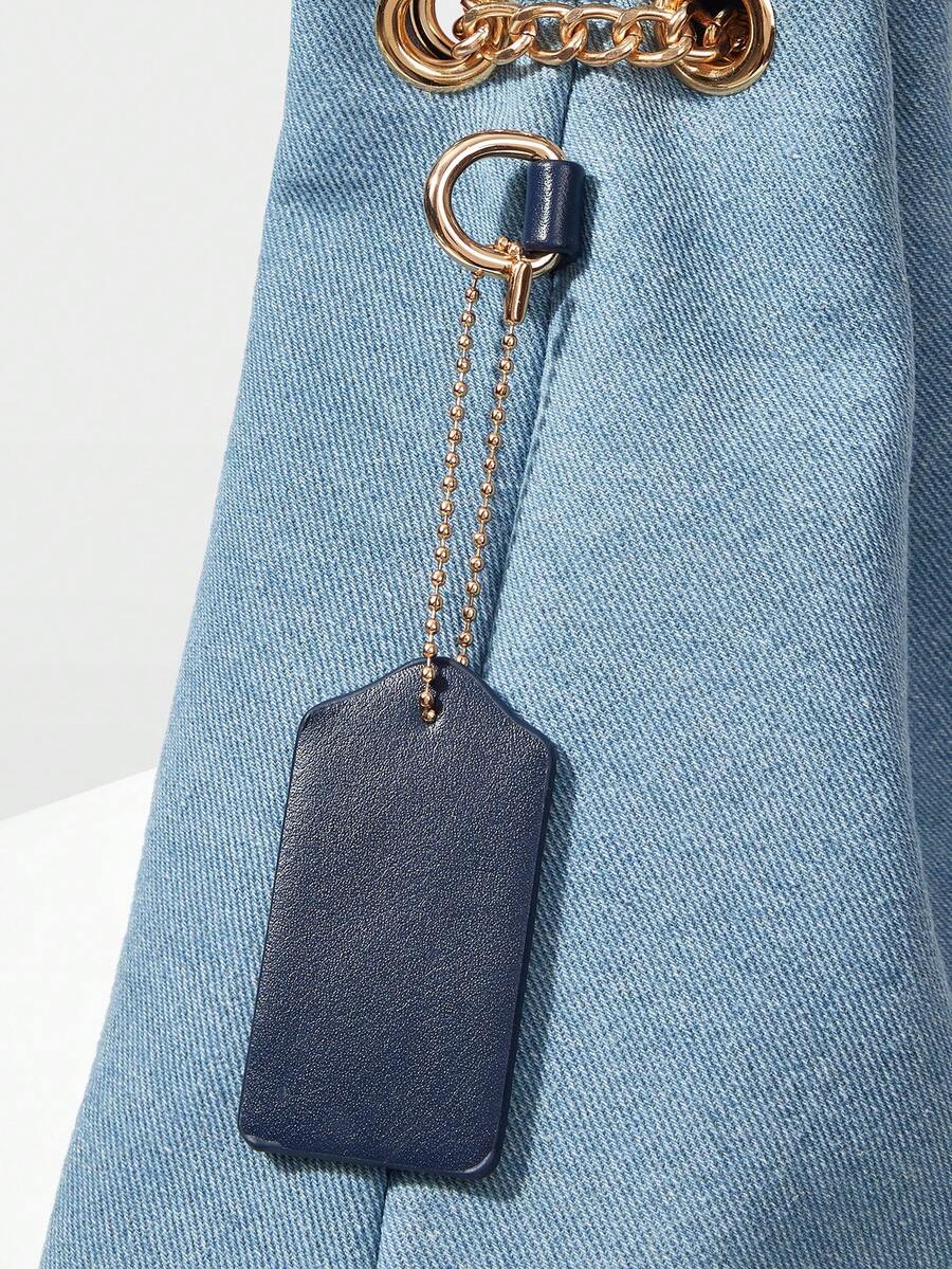 INDIGO — Chain Detail Bucket Bag