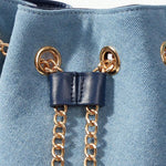 INDIGO — Chain Detail Bucket Bag