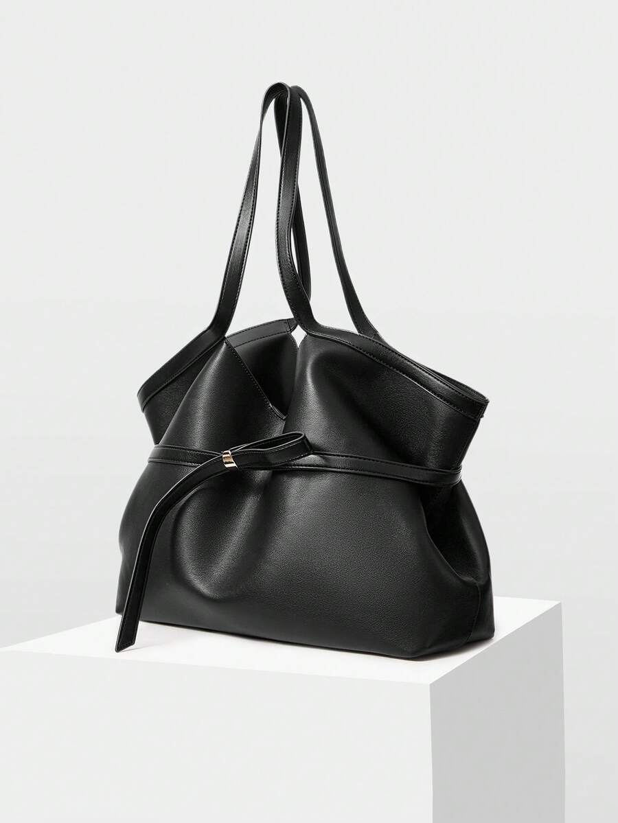 TORSADE — Twist Knot Oversized Tote Bag