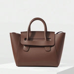 SOBRE — Structured Work Tote Bag Brown