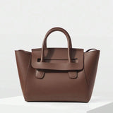 SOBRE — Structured Work Tote Bag Brown