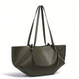 FRONCE — Pleated Oversized Tote Bag