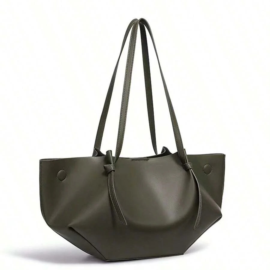 FRONCE — Pleated Oversized Tote Bag