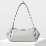 GALBE — Pleated Shoulder Bag Grey