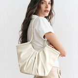 VOLANT — Ruffle Shoulder Tote Bag