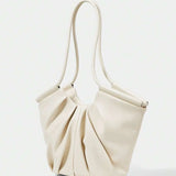 VOLANT — Ruffle Shoulder Tote Bag