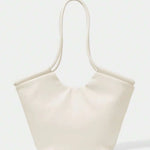 VOLANT — Ruffle Shoulder Tote Bag