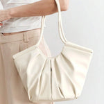 VOLANT — Ruffle Shoulder Tote Bag