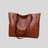 Elegant Women's PU Leather Tote Bag