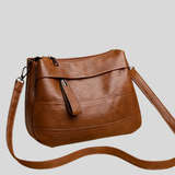 Vintage Large Capacity Leather Shoulder Crossbody Bag