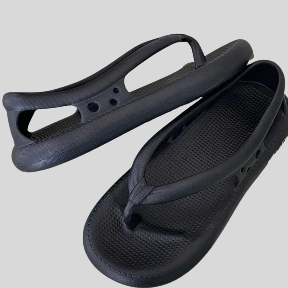 Unisex Casual Anti-Slip Slippers – Ultra-Lightweight, Thick Cushioned Sole – Ideal for Home, Bathroom, and Shower Use, Available in Multiple Colors and Sizes