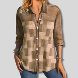 Liesbeth - Casual checked blouse