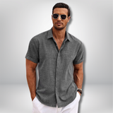 Hayden - Short - Sleeved Linen Shirt