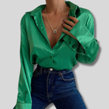 Annelies - Summer blouses for women with crossed back neckline