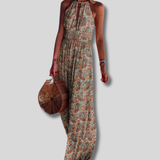 Claudia - Women's sleeveless maxi dress