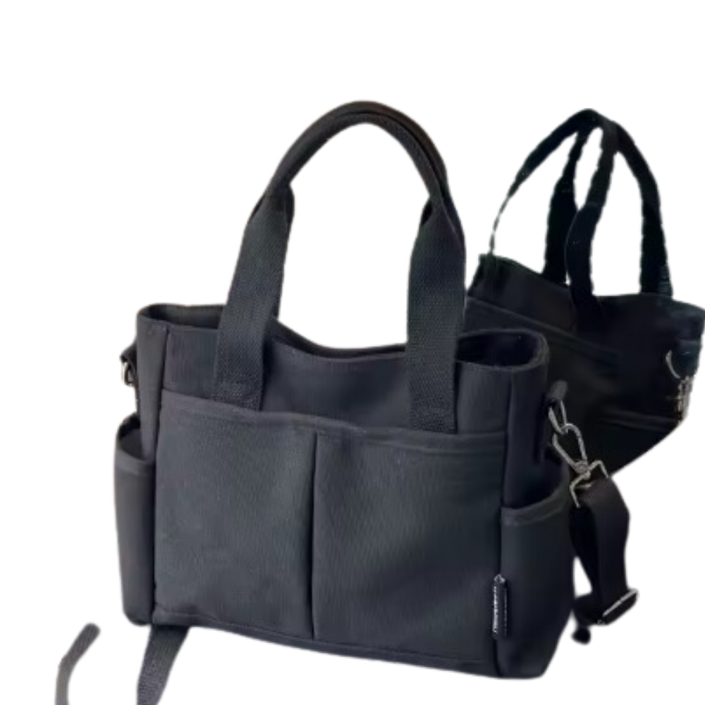 Multi functional canvas handbag tote bag