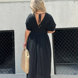 Julia - Maxi dress with V-neckline