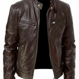 Glenn - Fashion Men's Leather Jacket