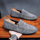 Zafar - Men's casual shoes in suede