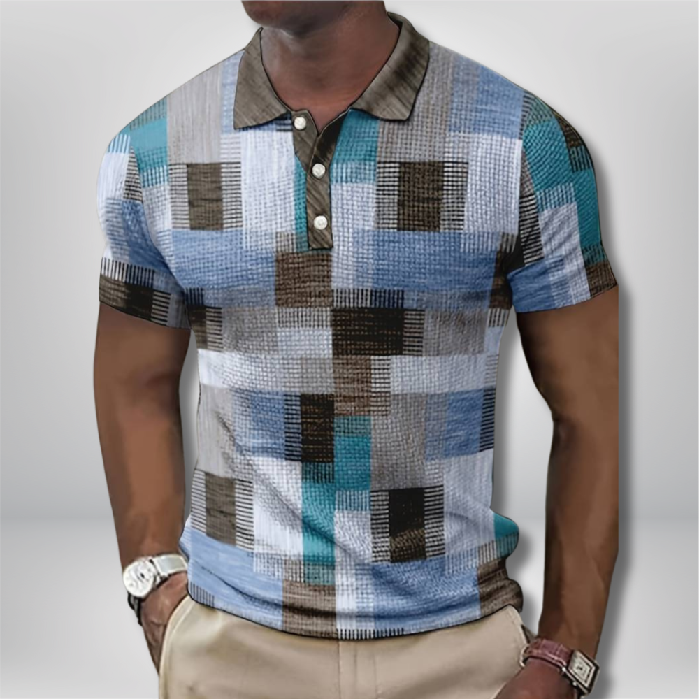 Wade - Retro Polo Shirt