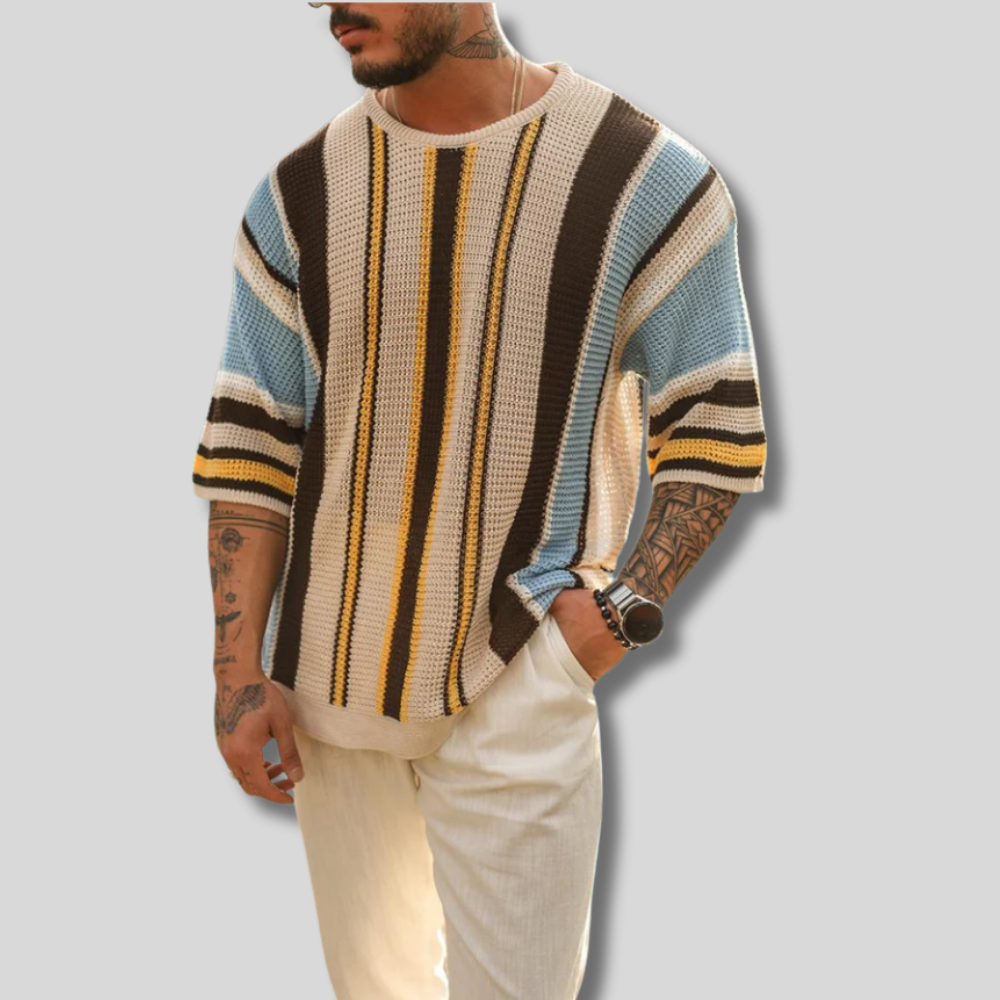 Desmond - Stylish knitted shirt