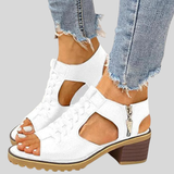 Vincenza - Fashionable braided summer sandals for women