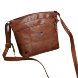 Elegant Fashion Leather Crossbody Saddle Bag