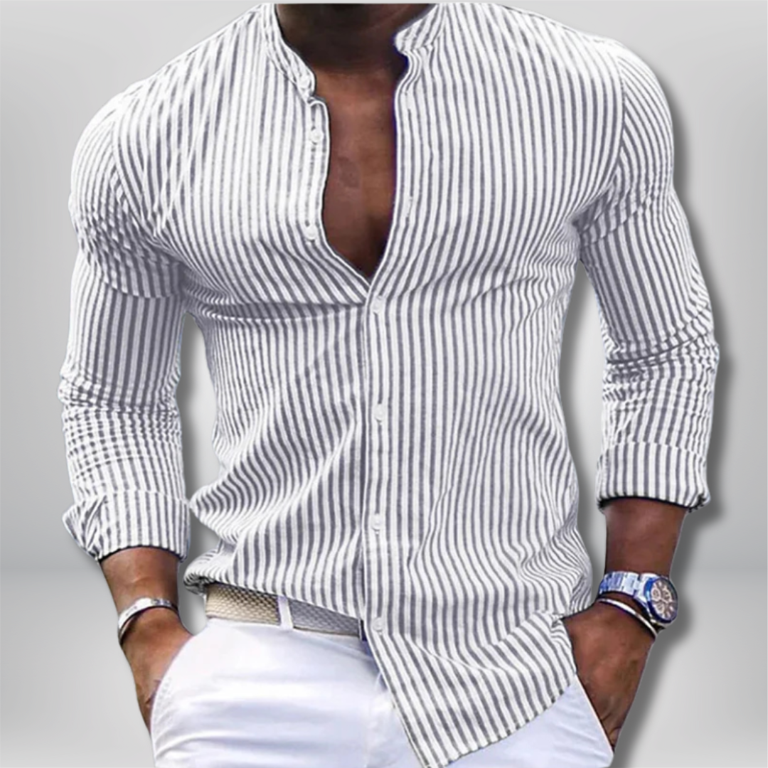 Isaac - Classic Striped Shirt