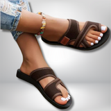 Lyn | Mesh Slide Sandals