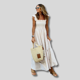 Tania - Long summer dress for women