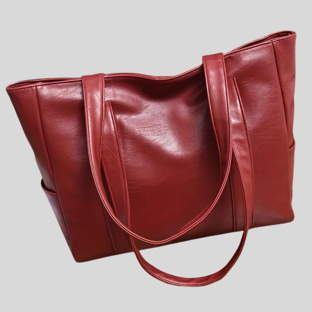 Elegant Women's PU Leather Tote Bag