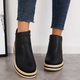 City Edge – Platform Ankle Boots