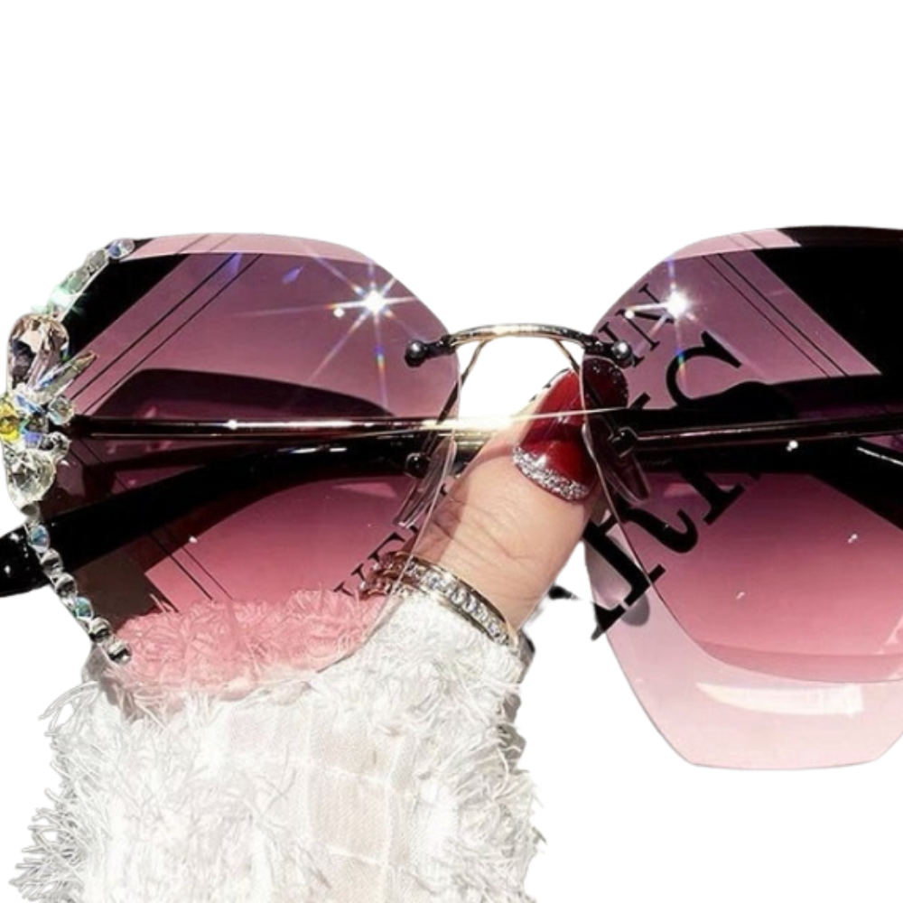 Luxury Crystal Sunglasses for women