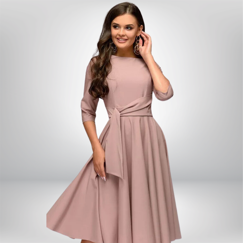 Ivana -Elegant swing dress