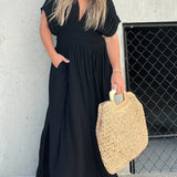 Julia - Maxi dress with V-neckline